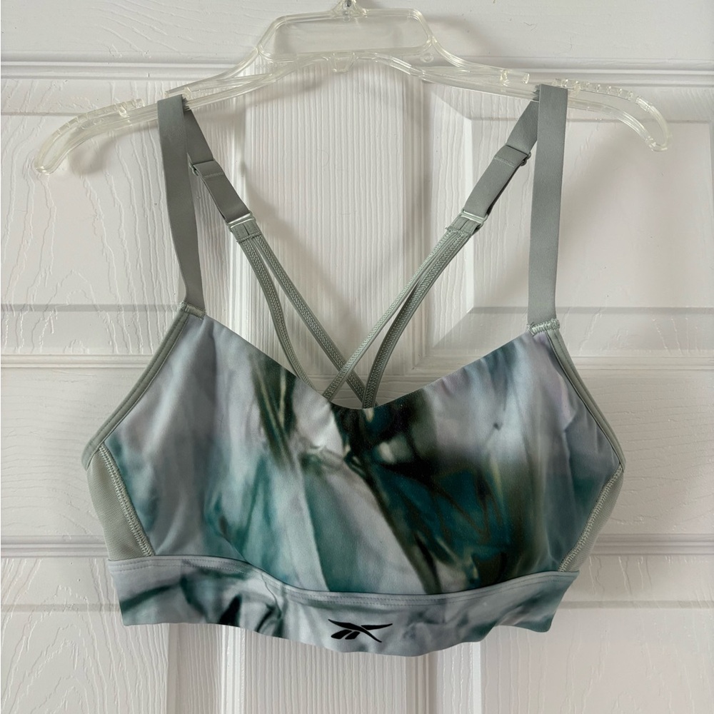 Core 10 by Reebok Women's Lux Strappy Sports Bra, Medium Support - size small